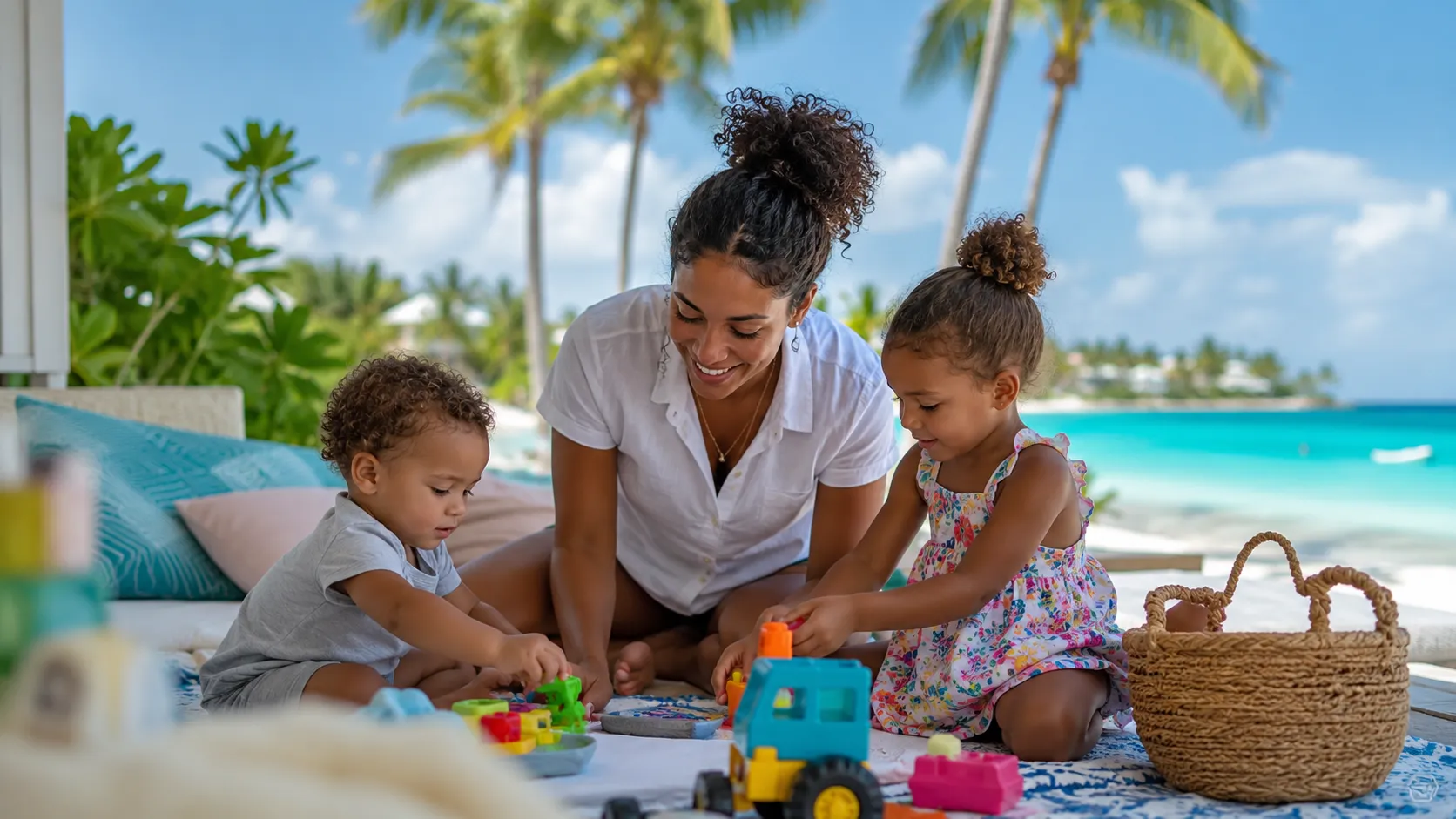 A Private Nanny in The Bahamas for Personalized, Worry-Free Childcare